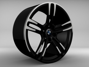 bmw m2 wheel 3D मॉडल