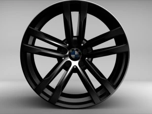 bmw x5m 2016 휠 3D 모델