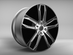 audi r8 e-tron wheel Model 3D