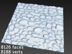 stones tileable various resolutions 3D-Modell