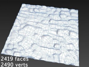 stones tileable various resolutions 3D-Modell