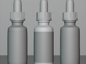 dropper bottle Modelo 3D