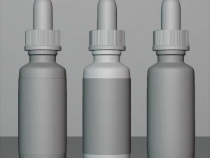 flacone contagocce Modello 3D