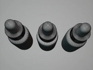 flacone contagocce Modello 3D