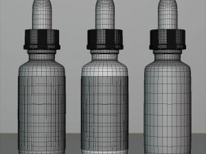 flacone contagocce Modello 3D