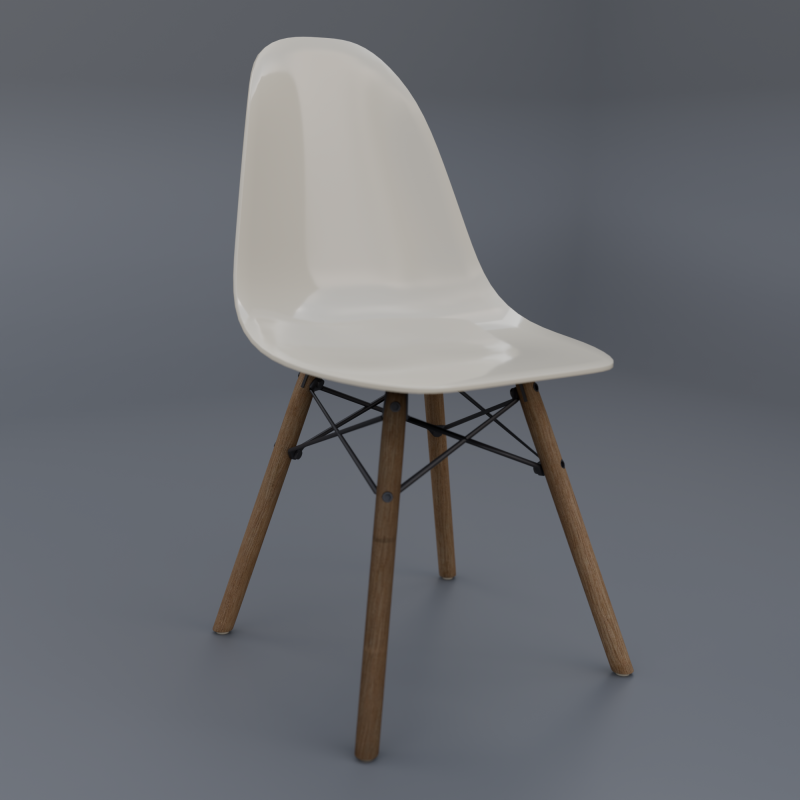 Chair 3D Model .c4d .max .obj .3ds .fbx .stl .blend