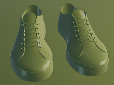 Sneakers 3D 모델