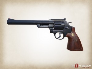 44 magnum revolver game-ready Modèle 3D