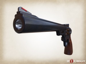 44 magnum revolver game-ready 3D मॉडल