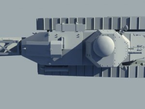 tank renault ft17 Modelo 3D