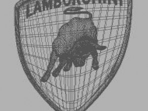 lamborghini logo 3D Model