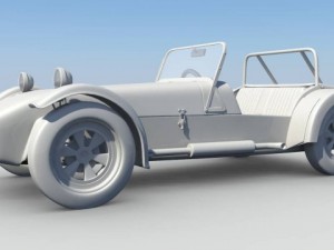 caterham 7 3D-Modell