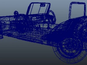 caterham 7 Model 3D