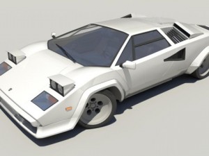 lamborghini countach lp5000 Model 3D