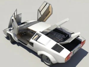 lamborghini countach lp5000 3D Model