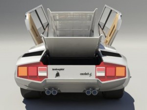 lamborghini countach lp5000 Modello 3D