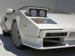 lamborghini countach lp5000 3D Model