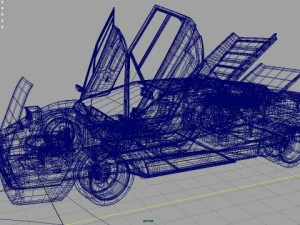 lamborghini countach lp5000 3D Model