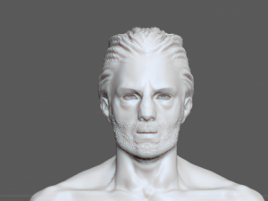 human head Modello 3D