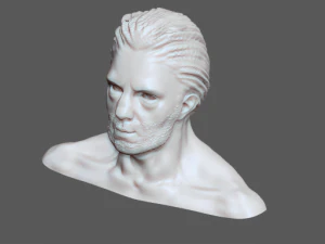 human head 3D Model