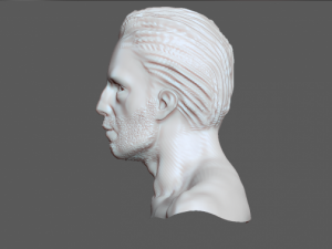human head Model 3D
