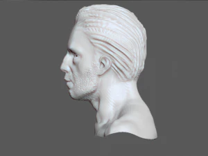 human head 3D Model
