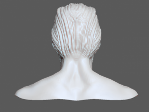 human head Model 3D