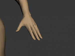 naked girl 3D Model