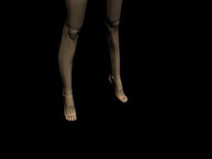 naked girl 3D Model