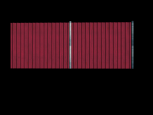 metal fence 3D Model