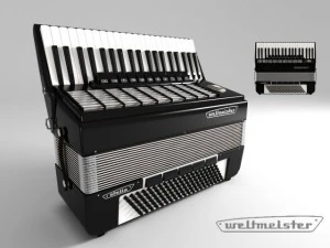 accordeon Weltmeister Stella 3D Model