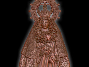Rosario relief 3D Print Model