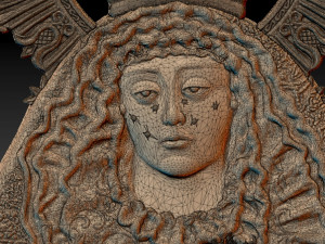 Rosario relief Model do druku 3D