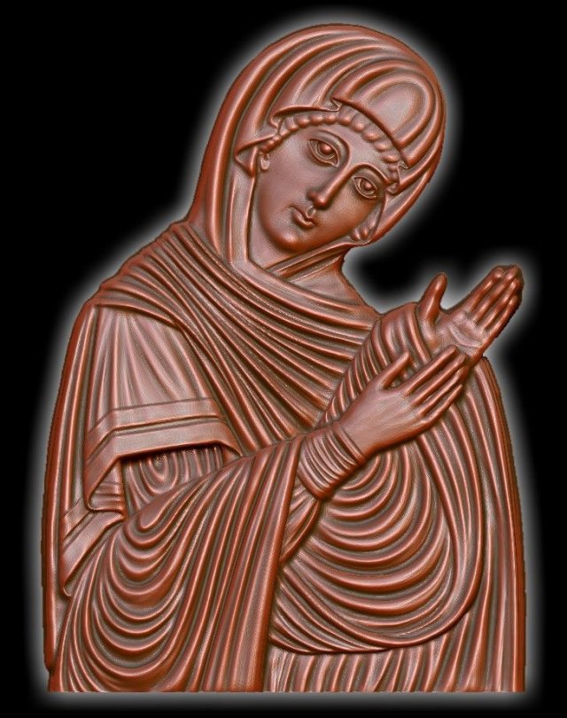 Holy Mary 3D 打印模型 .c4d .max .obj .3ds .fbx .stl .blend
