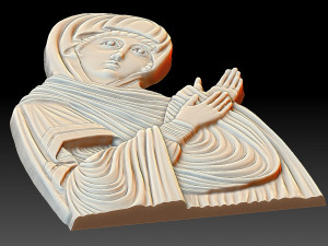 Holy Mary 3D 打印模型