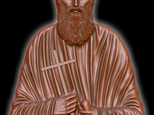 Saint Paisius for manufacturing on 3D printers or cnc machines 3D Print Model