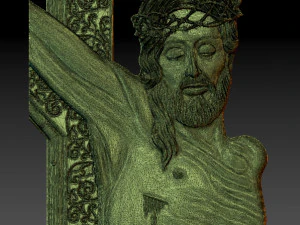 Christ for manufacturing on 3D printers or cnc machines 3D Print Model