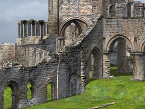 abbey in ruins monastery 3D मॉडल