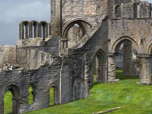 폐허가 된 수도원 3D 모델