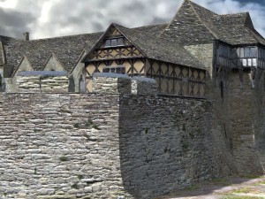 fortified manor 3D 模型