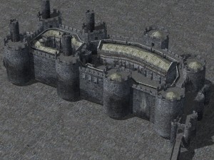 castle set 1 3D Model