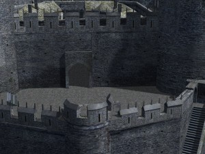 castle set 1 3D Model