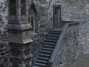 castle set 1 3D Model