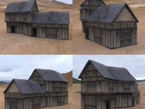 castle set 1 3D Model