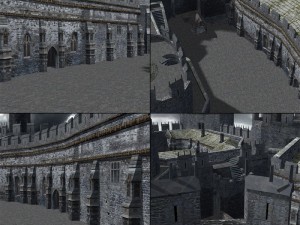 castle set 1 3D Model