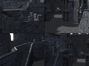 castle set 1 3D Model