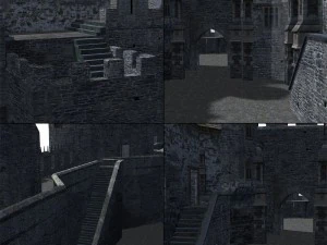 castle set 1 3D Model