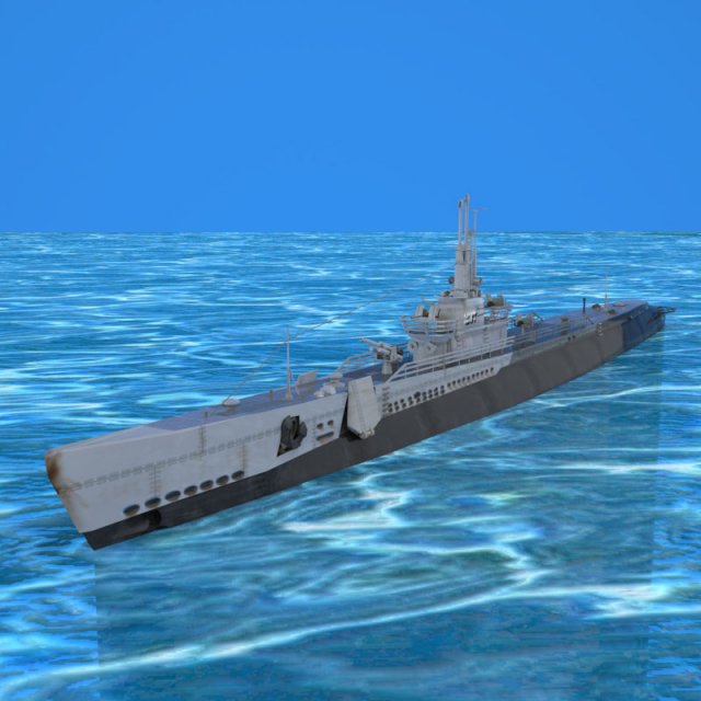 uss trigger in 3ds and obj formats Modèle 3D .c4d .max .obj .3ds .fbx .stl .blend 