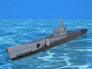 uss trigger in 3ds and obj formats 3D Model