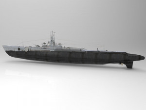 uss trigger in 3ds and obj formats Modèle 3D